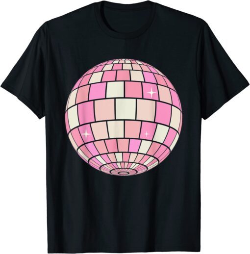Danish Pastel Aesthetic Disco Ball Tee Shirt