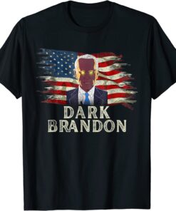 Dark Brandon Joe Biden USA Flag Tee Shirt
