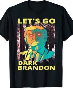Dark Brandon Let's Go Trump 24 US Laser Beam Anti Biden Tee Shirt