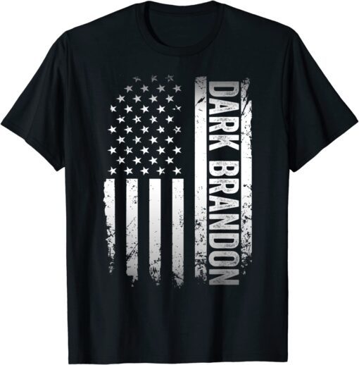 Dark Brandon Pro Joe Biden USA Flag Tee Shirt