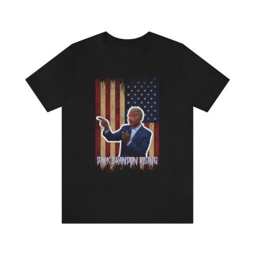 Dark Brandon Rising Joe Biden Us Flag Tee shirt