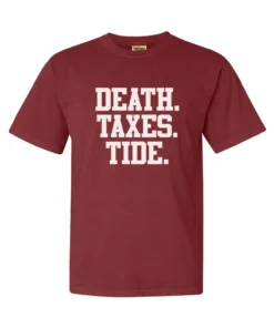 Death Taxes Tide Tee Shirt