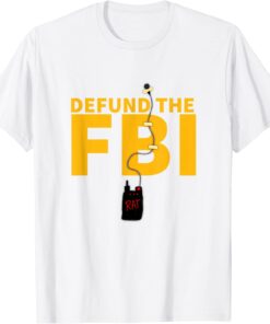 Defund The FBI Wired Rat - Anti- FBI Corruption Tee Shirt