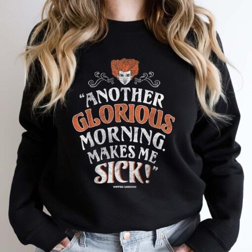 Disney Hocus Pocus Another Glorious Morning Makes Me Sick Tee Shirt