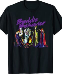 Disney Villains Baddie Behavior Tee Shirt