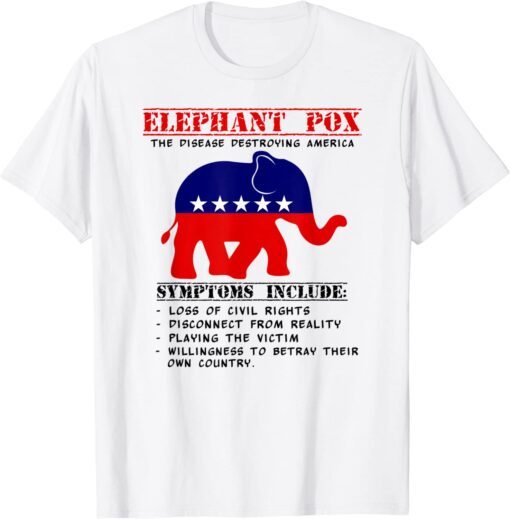 Elephant Pox - Democratic Design for Americans Tee Shirt