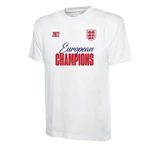 England Euro 2022 Champions Football T-Shirt
