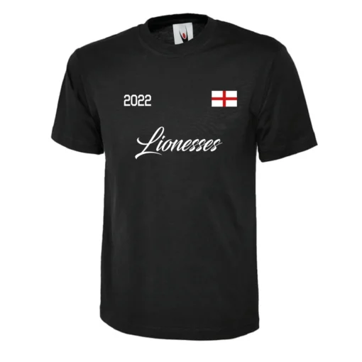 England Euro 2022 Lionesses Football Tee Shirt