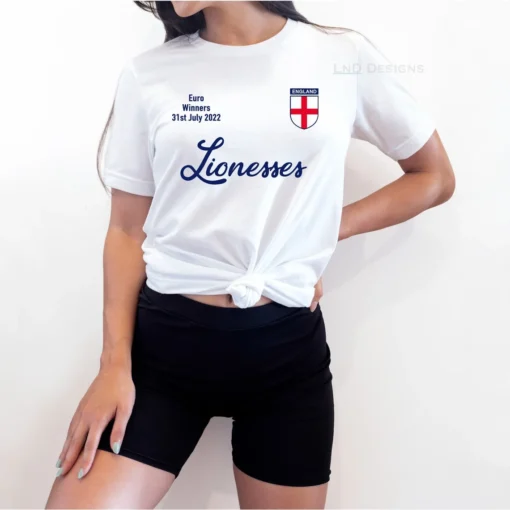 England Lionesses Football England Football Tee Shirt