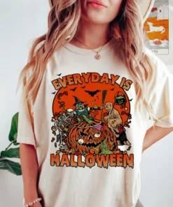 Everyday Is Halloween Horror Pumpkin Shirt