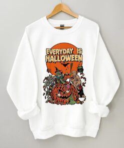 Everyday is Halloween Pumpkin Spooky Season Halloween Tee Shirt