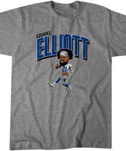 Ezekiel Elliott: Caricature Tee Shirt