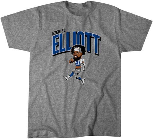 Ezekiel Elliott: Caricature Tee Shirt