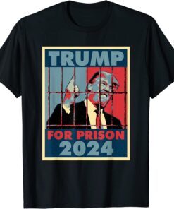 FBI searches Trump's house Prison Trump for Prison 2024 Trump For Jail Tee Shirt