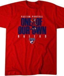 FC Dallas: Paxton Pomykal One of Our Own Tee Shirt