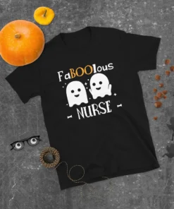 FaBOOlous Nurse Ghost Halloween Tee Shirt