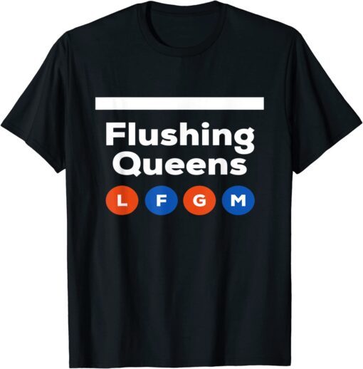 Flushing Queens LFGM Subway Tee Shirt
