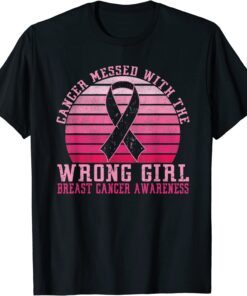 For Breast Cancer Awareness Cancer Warrior Support Squad Tee Shirt