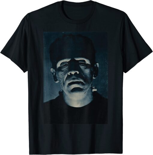 Frankenstein Halloween Horror Vintage Comic Book Retro Movie Tee Shirt