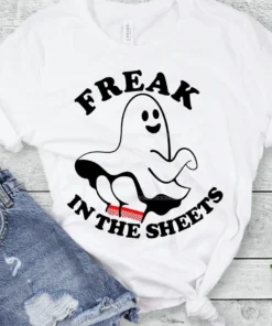 Freak In The Sheets, Halloween Spooky Fetish Tee shirt