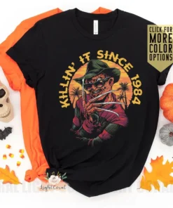 Freddy Krueger Killing It Since 1984 Halloween Tee Shirt