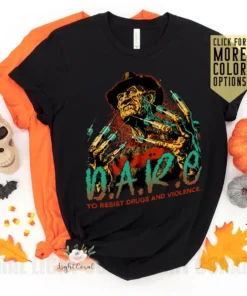 Freddy Krueger Nightmare Elm Street Halloween Tee Shirt