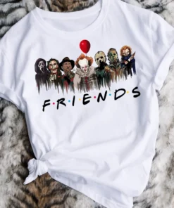 Friends Halloween Halloween Horror Movie Killers Tee Shirt