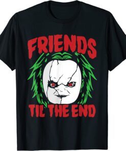 Friends Till The End Lazy Halloween Costume Horror Movie Tee Shirt