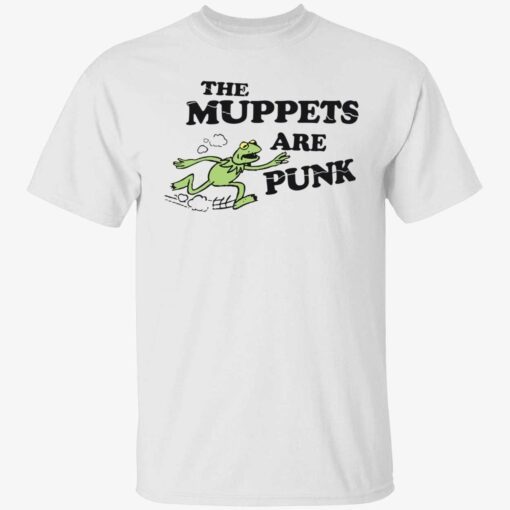 Frog the muppets are punk Tee shirt