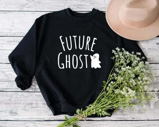 Future Ghost Halloween Tee Shirt