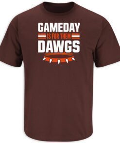 Gameday Is For Them Dawgs Cleveland Football Tee Shirt