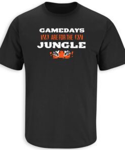 Gamedays Are For the Jungle Cincinnati Football Tee Shirt