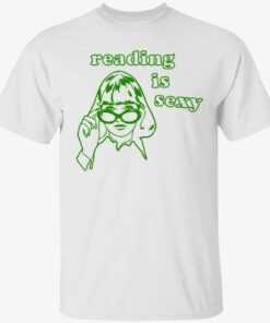 Girl reading is sexy Tee shirt