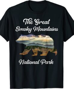 Great Smoky Mountains National Park Tennessee Vacation Tee Shirt