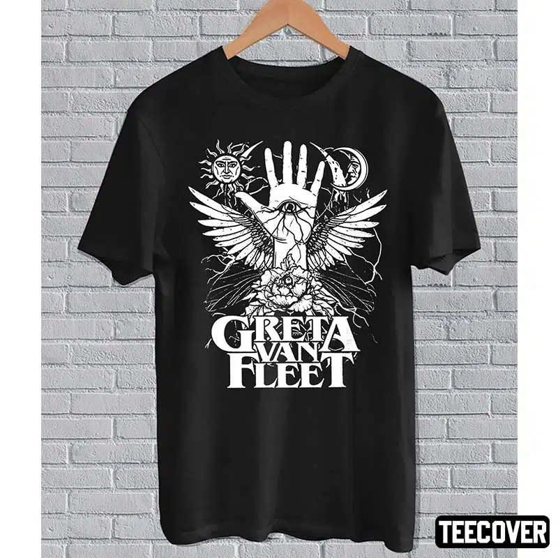 Greta Van Fleet Tour, Strange Horizons Tour Tee Shirt Greta Van Fleet Tour, Strange Horizons Tour Tee Shirt