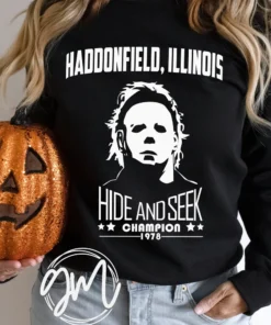 Haddonfield Illinois Michael Myers Halloween Tee Shirt