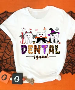 Halloween Dental Squad Tee Shirt