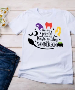 Halloween On A World Full Of Basic Witches T-Shirt