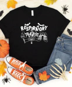 Halloween Respiratory Therapist Tee Shirt