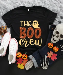 Halloween The Boo Crew Tee Shirt