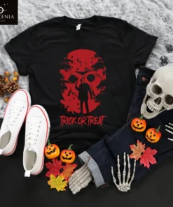 Halloween Trick or Treat, Halloween Horror Movie Killers Tee Shirt