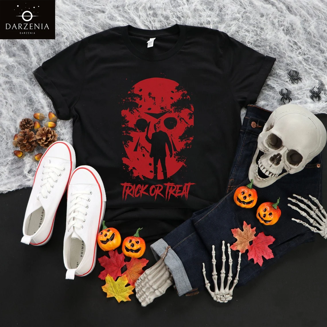 Halloween Trick or Treat, Halloween Horror Movie Killers Tee Shirt Halloween Trick or Treat, Halloween Horror Movie Killers Tee Shirt