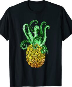 Hawaiian Octopus Pineapple Aloha Beach Hawaii Summer Tee Shirt
