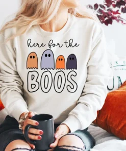 Here for the Boos Halloween Tee Shirt
