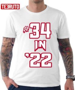 Herschel Walker Senate Georgia 34 In ’22 Tee Shirt
