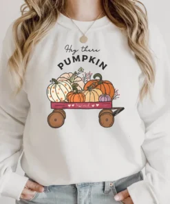 Hey There Pumpkin Halloween Tee Shirt