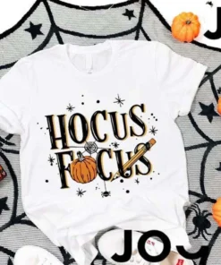 Hocus Focus Teacher Halloween School Tee shirt