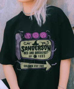 Hocus Pocus Sanderson Hotel Disney Halloween Tee Shirt