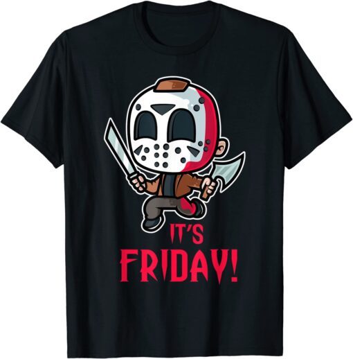 Horror Movie Characters Spooky Friday Halloween Tee Shirt