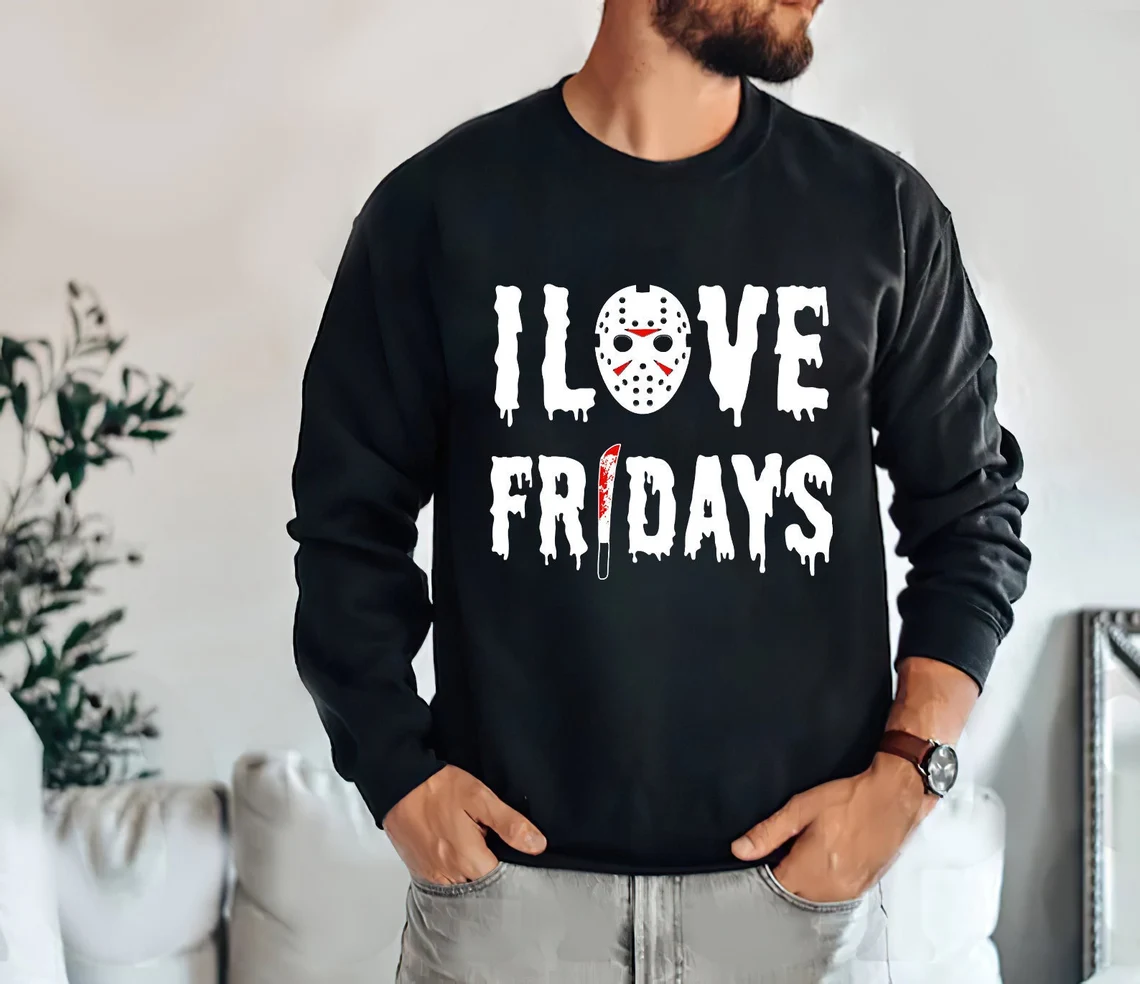 I Love Fridays Halloween Tee Shirt I Love Fridays Halloween T-Shirt